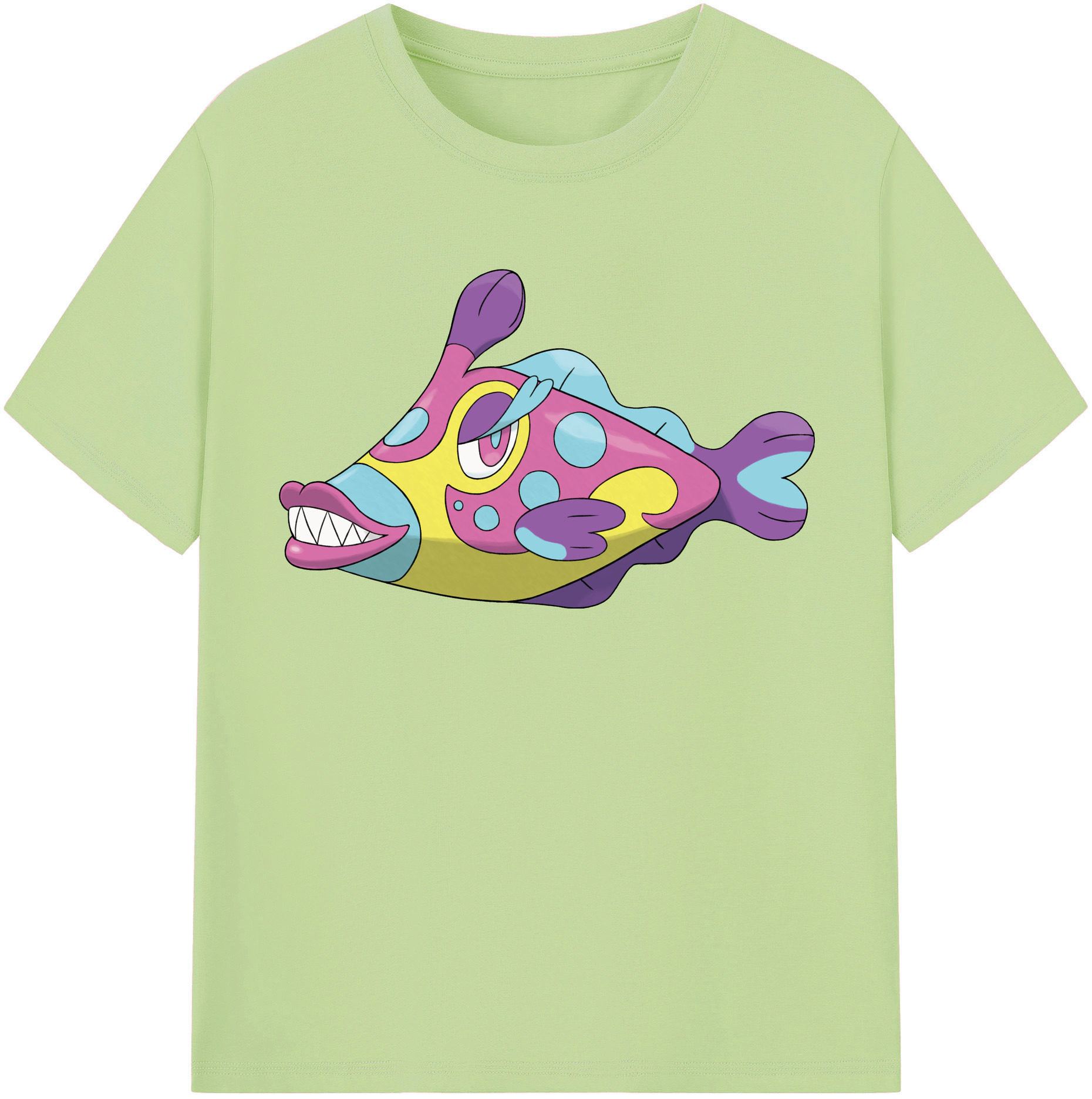 （画像用） ポケットモンスター Pokémon 綿100％半袖Tシャツ（フロントプリント）